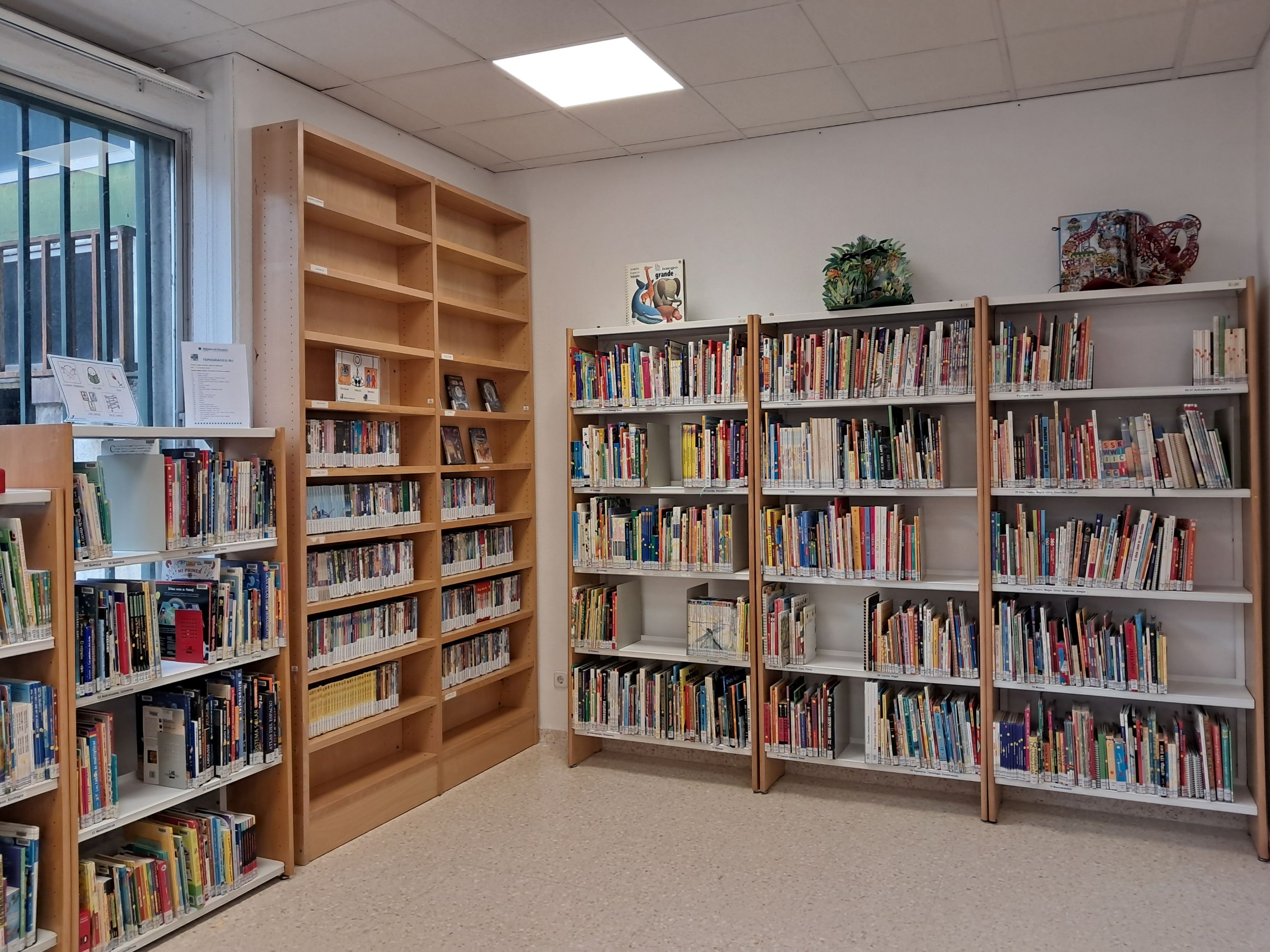 Imagen biblioteca infantil y juvenil