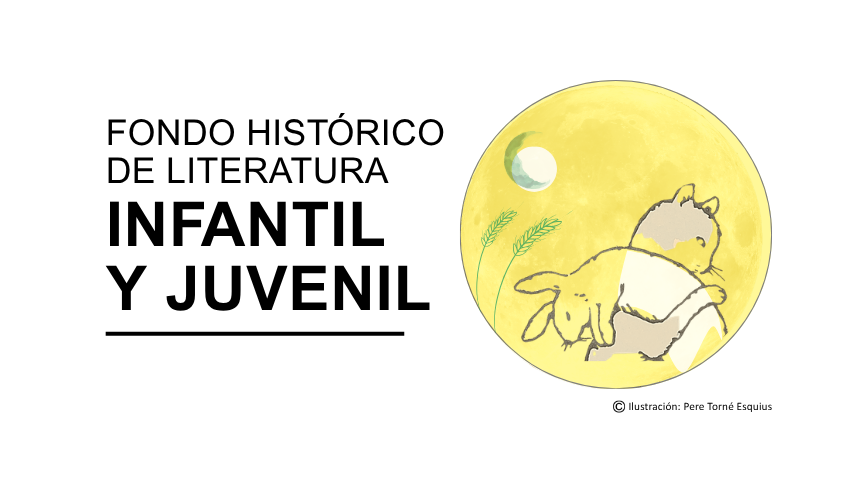 Logotipo de CDIJ. Fondo histórico de literatura
