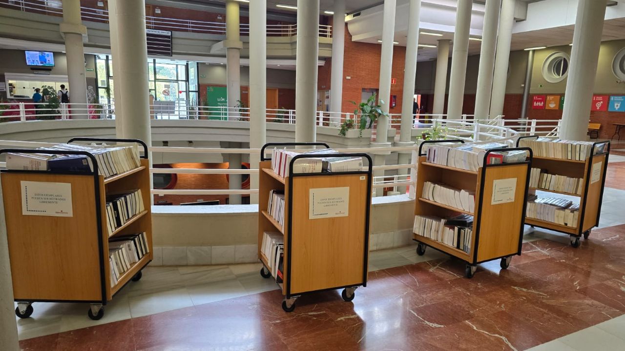 Expurgo de monografías de la Biblioteca  de Derecho UAM