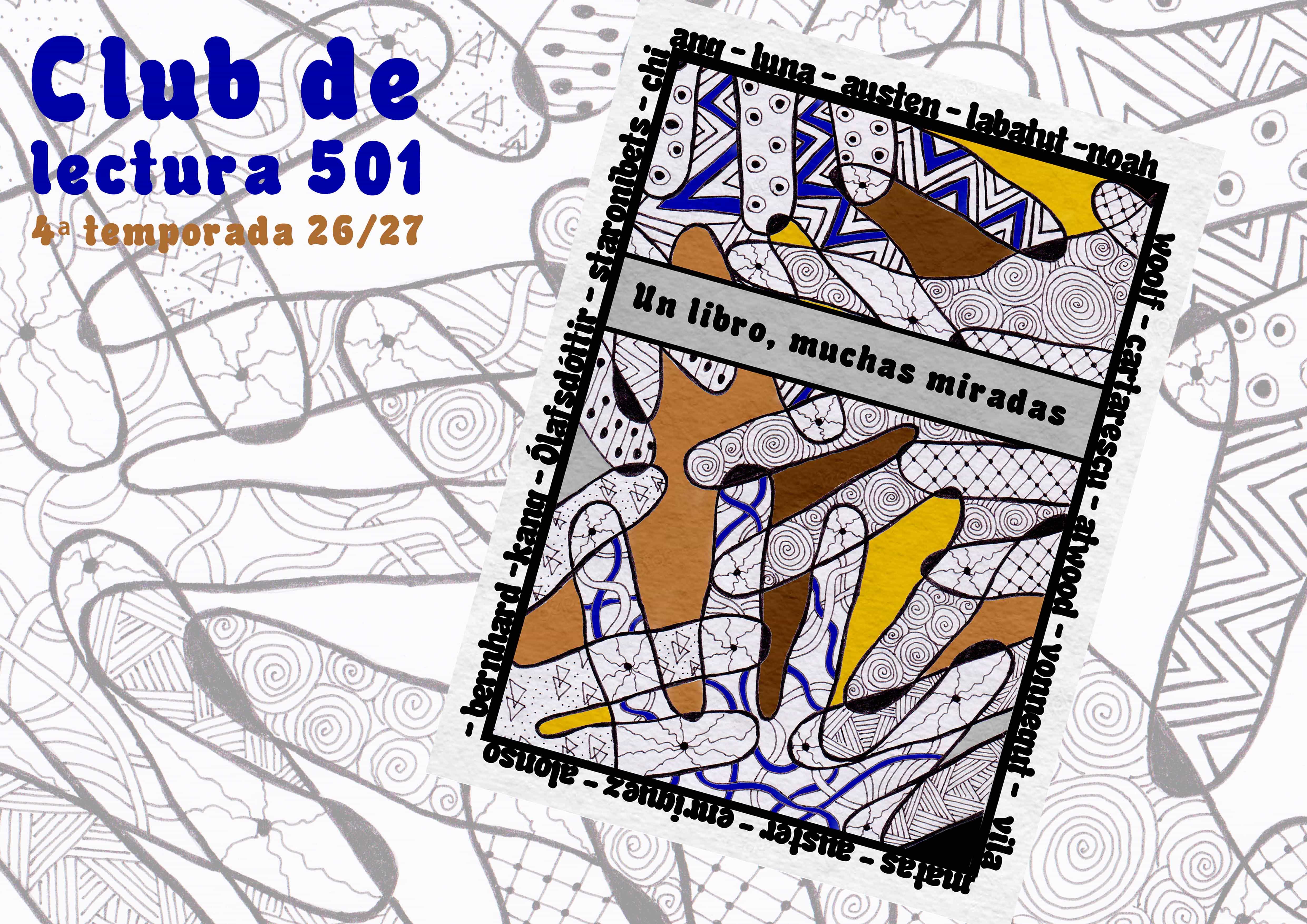 Cartel que anuncia la 4ª temporada del Club de Lectura 501