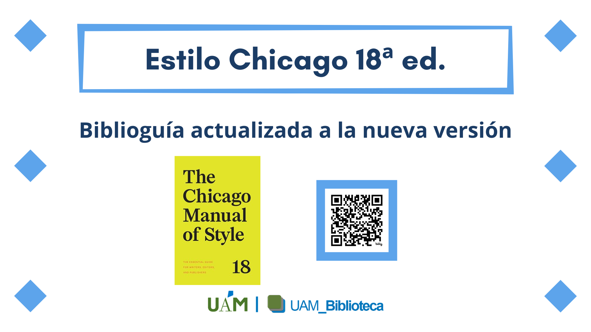 Imagen del manual del estilo Chicago 18 edición