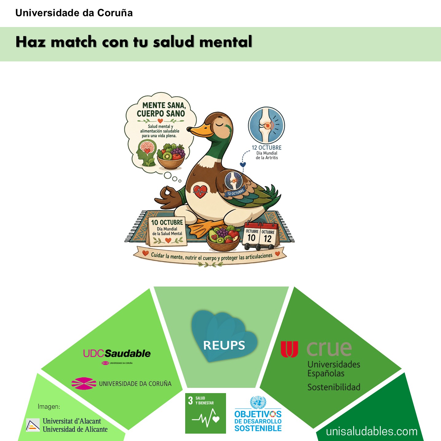 pato sobre infografia