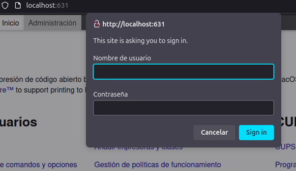 pantalla de linux