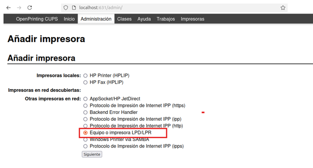 pantalla de linux