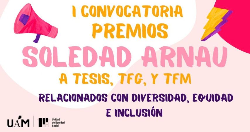 I Convocatoria de Premios Soledad Arnau 2026