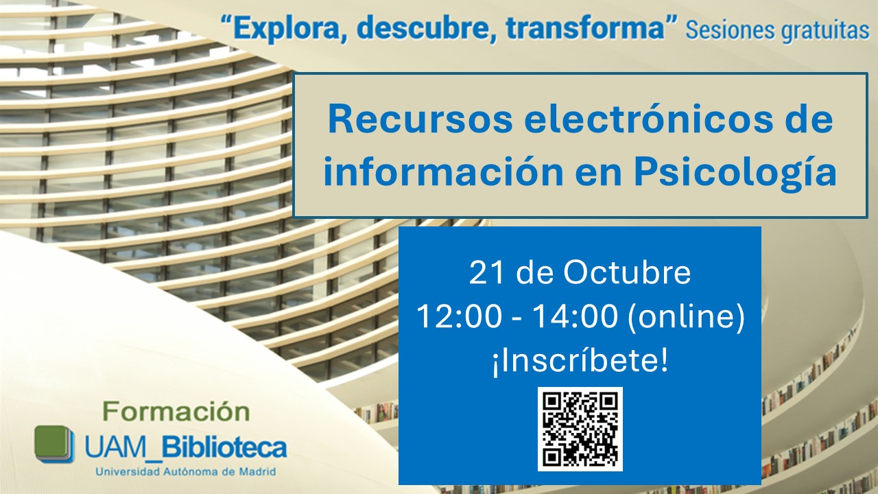 Curso recursos electrónicos de información en psicología