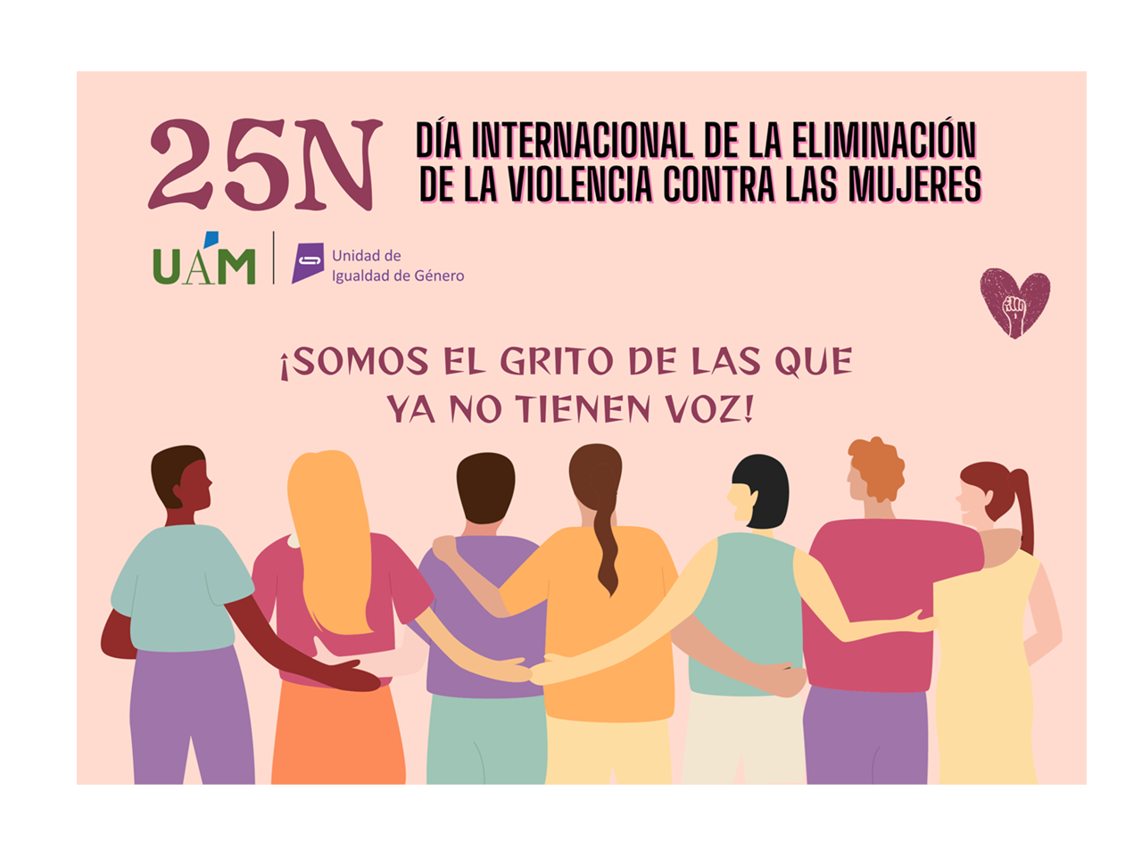 25N Contra la violencia de género - Actividades en la UAM